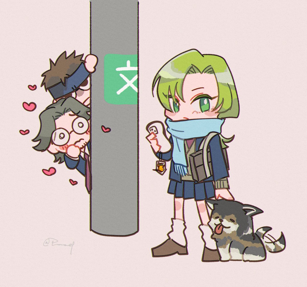 ときめき♡学パロMGS
〜気になるあの子はスナイパー〜