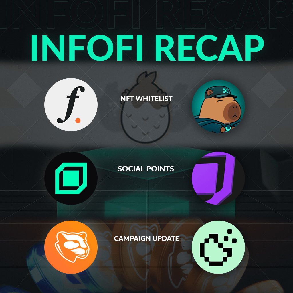 Today's recap on Kaito and InfoFi 👇

1. <a href="/falconfinance/"></a> NFT whitelist campaign

> FalconStable is offering 30 Perryverse NFT whitelist spots exclusively to KAITO stakers
> Each NFT includes unique rarities that determine Falcon Miles boosts for Season 2
> To participate, stake at