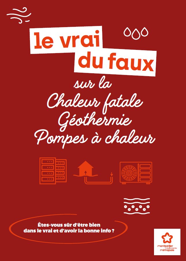 PatriceG_3M's tweet photo. Le conseil de la Métropole de #Montpellier a adopté la feuille de route "Chaleur fatale - Géothermie - Pompes à chaleur" du territoire

🌍 La feuille de route https://t.co/6kwlFUu1OR 
📚 Le "Vrai du Faux" associé https://t.co/kXW9wnroXb 

#Géothermie #ChaleurFatale #PAC #EnR https://t.co/ASHcvU1vFa