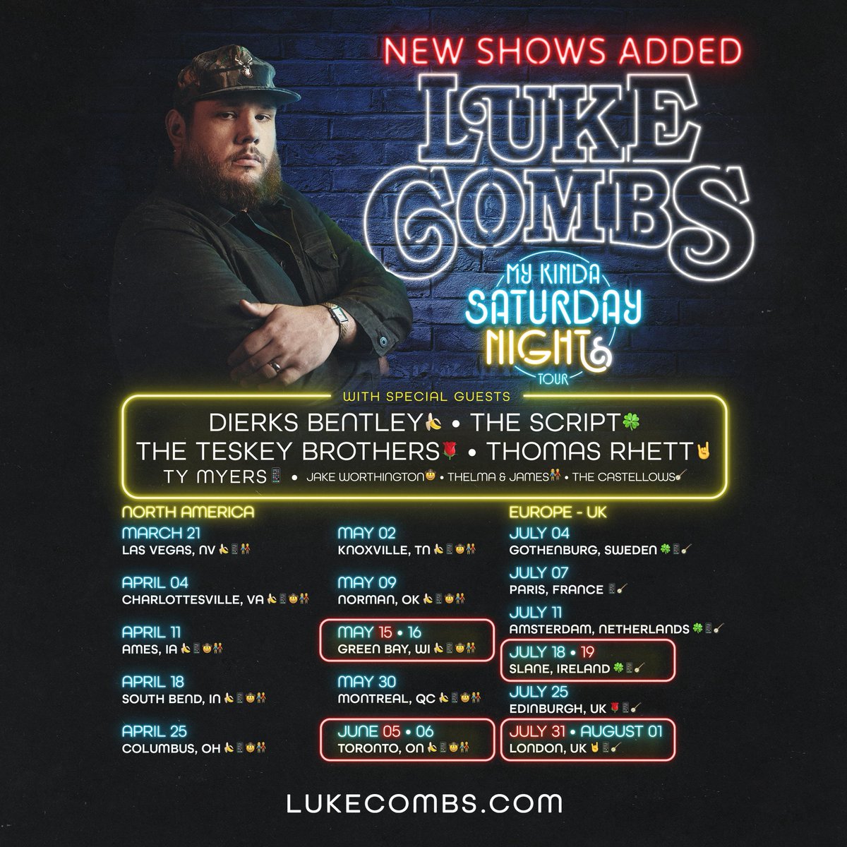 Luke Combs 🎤 tweet media