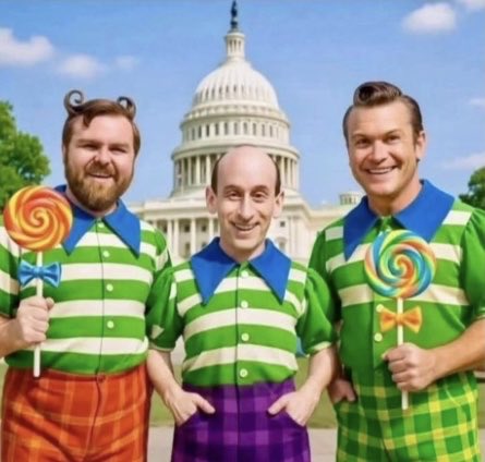 joncoopertweets's tweet photo. 🎶🎵

We represent the Pedophile Guild, the Pedophile Guild, the Pedophile Guild
And in the name of the Pedophile Guild,
We wish to welcome you to Epsteinland.

Tra la la la la la la

🎵🎶

#ReleaseTheTrumpEpsteinFiles https://t.co/DwJ2AoBpCf