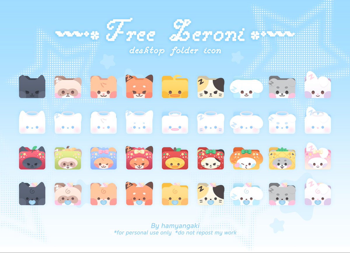 hamyangaki's tweet image. ⠀
‧₊˚ ⋅
*ੈ✩‧₊˚ *ੈ✩‧₊˚
📁 Zeroni desktop folder icon ☁️💫
♡ for personal use only
× do not repost my work
ใช้แล้วมาอวดกันได้นะคะ ^. .^₎Ⳋ₊˚⊹ᰔ
➬ drive.google.com/drive/u/3/fold…
#ZEROBASEONE #ZB1 #제로베이스원