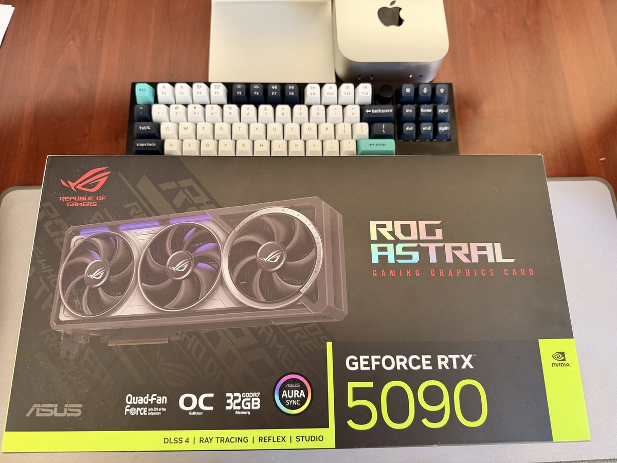 pocketbytes's tweet image. Look at what you made me do @TheAhmadOsman.
I have another one coming in a few weeks with the rest of the components.
