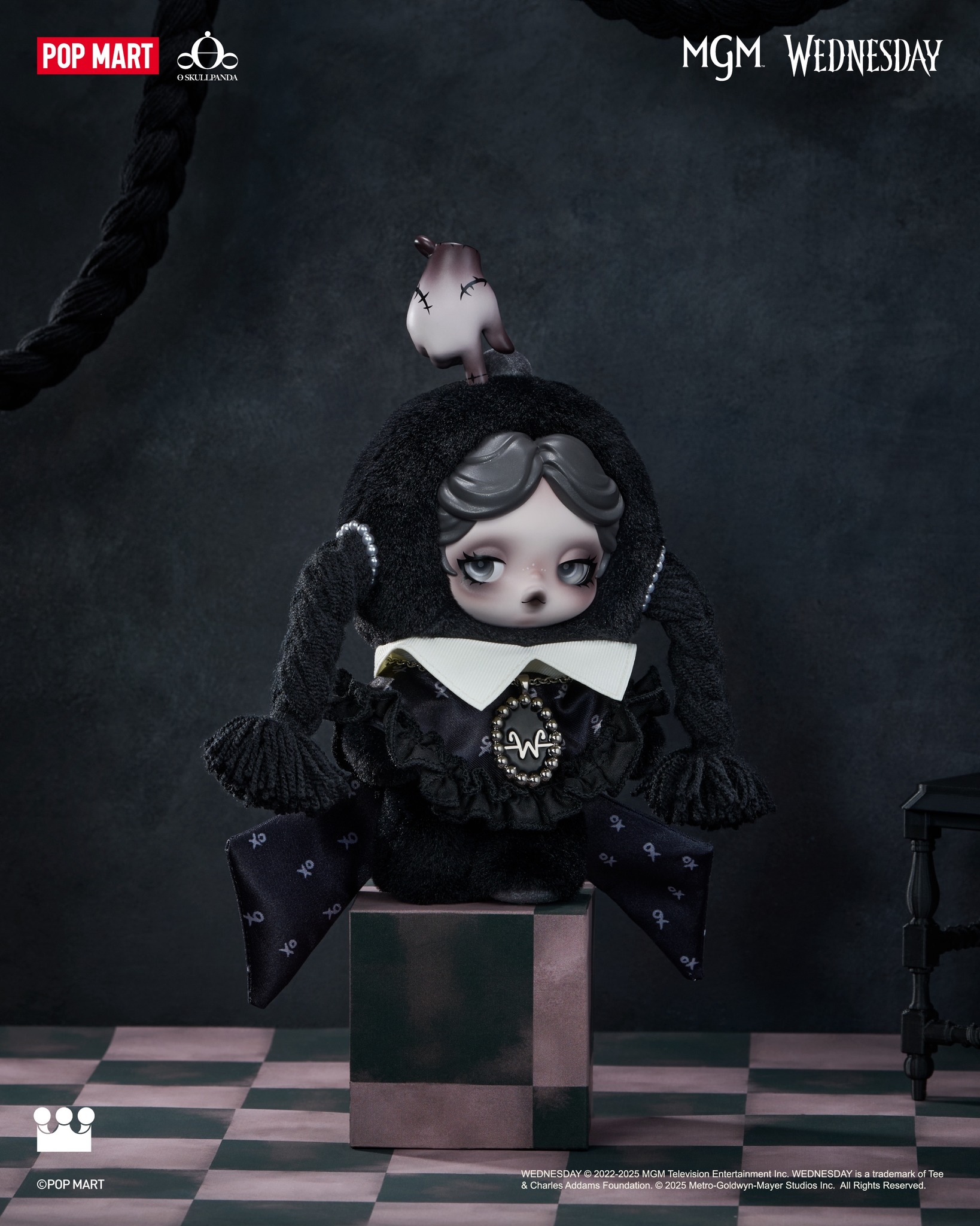 skullpandaスカルパンダWednesdayx スワロフスキー スカルパンダ