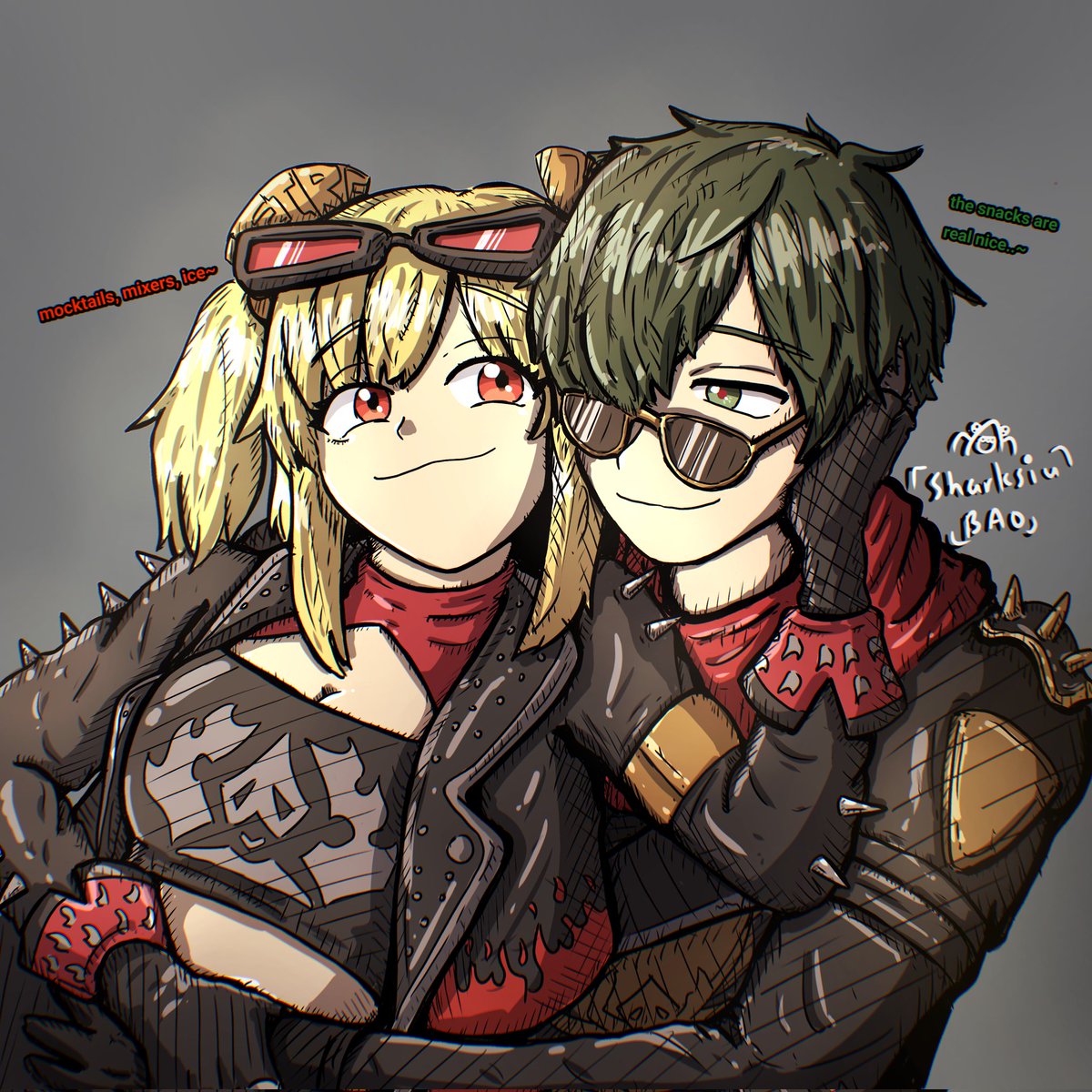 Burnice and Lighter! 🔥❤️
Thought these two are pretty cute together 

#ZZZ #BurniceWhite #lighterZZZ #lightburn