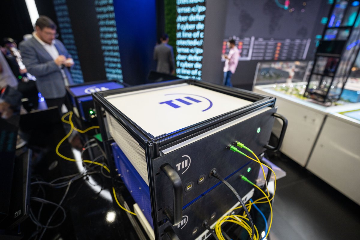 TIIuae's tweet image. TII is redefining secure communication.
Through Quantum Key Distribution, encryption keys are shared via photons — impossible to copy, intercept, or compromise.

#GITEXGLOBAL #QuantumTech #Innovation