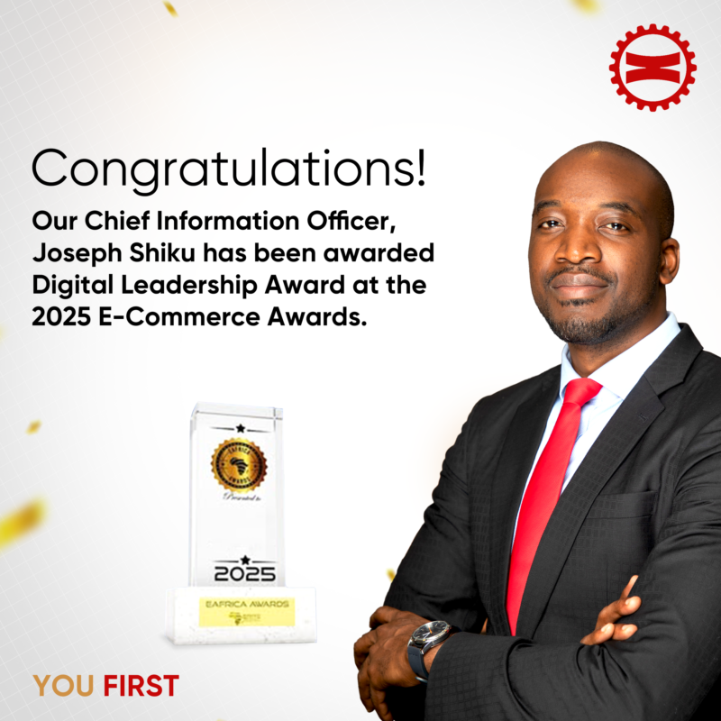 zanacoplc's tweet image. We are proud to celebrate our Chief Information Officer, Mr. Joseph Shiku, for winning the Digital Leadership Award at the recently held 2025 E-Commerce Awards! 
Your leadership and vision continue to drive Zanaco’s innovation journey.

#Zanaco #YouFirst #DigitalLeadership