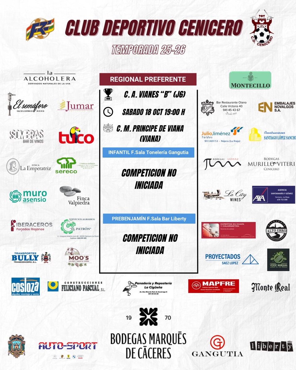 Club Deportivo Cenicero tweet media
