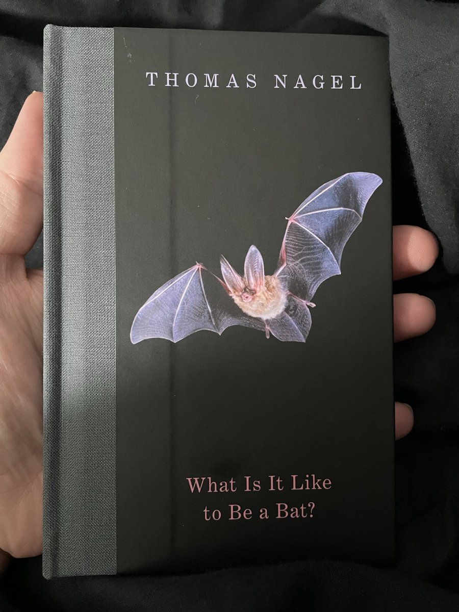 tibblion2's tweet photo. I always bring up this philosophy book on this topic. When you ask a human what it would be like to be a bat, they say, “I would fly around and explore all the things I can't as a human.” The problem is, that is not what a bat does; that's what a human would do if they had a bat's form. A human cannot understand a bat's mind.

It's the same with the trans issue. A man does not become a woman. A man acts like a man in the guise of a woman. A man can never truly understand a woman's mind. It is all pantomime.