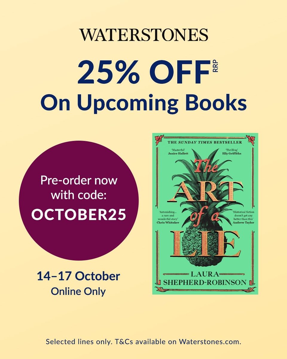 Bargain alert! Preorder THE ART OF A LIE paperback now!!!