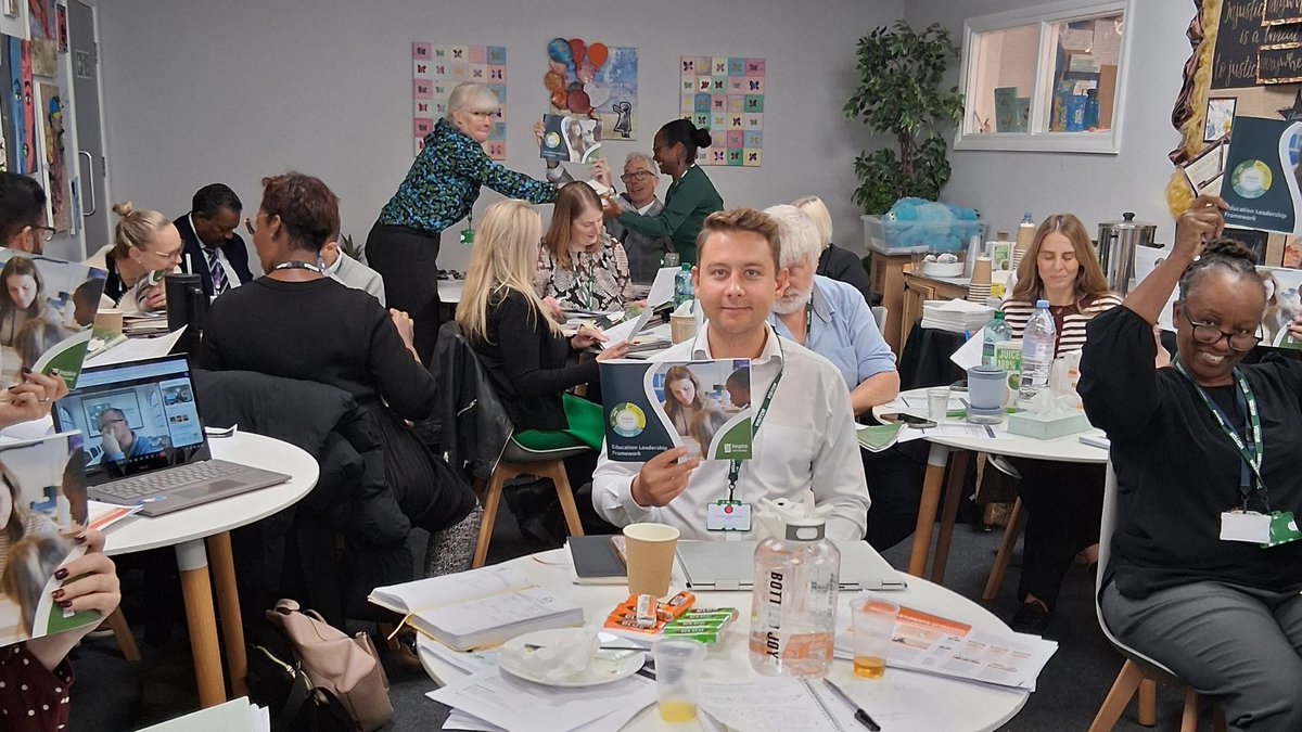 And, it's live! Our Headteachers and Central Leadership Team had an excellent session getting to grips with Inspire Partnership's new Education Leadership Framework today. We're looking forward to sharing it with the sector soon. <a href="/carpenter_rob/">Rob Carpenter</a>