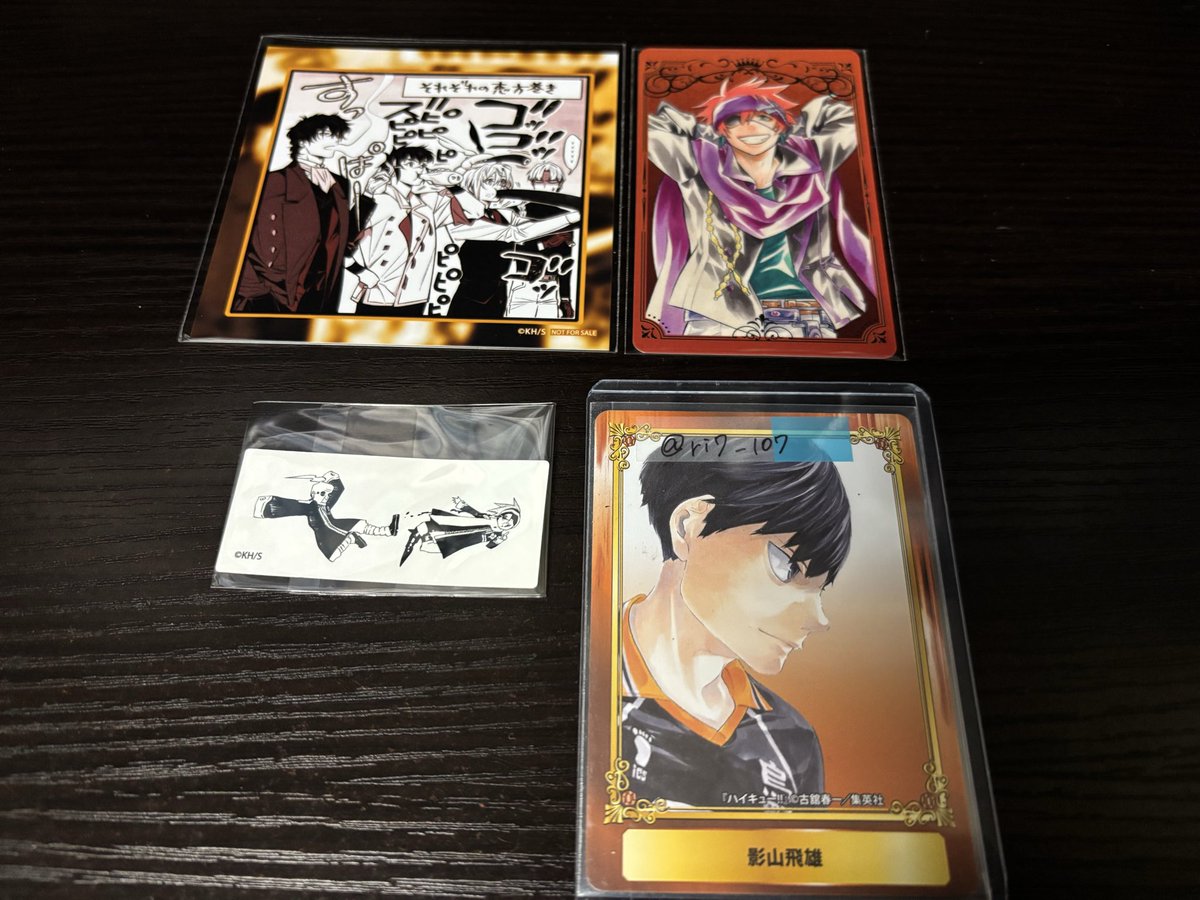 D.Gray-man Dグレ リナリー ミニアクスタ 缶バッジ コースターまとめ D