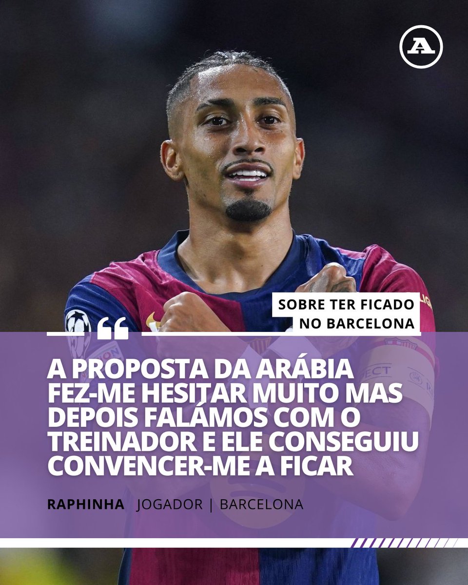 abolapt's tweet image. Raphinha esteve muito próximo de sair do Barcelona no verão de 2024 para aceitar uma oferta muito lucrativa de um clube saudita. ✍️🔙
#raphinha #barcelonafc #hansiflick