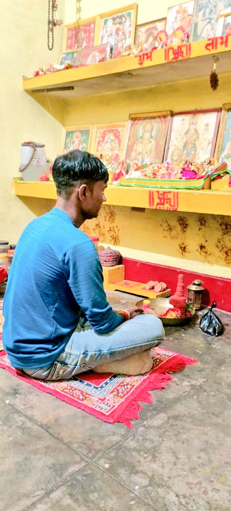 Bsrt_9's tweet image. आप सभी के आशीर्वाद एवं स्नेह की बदौलत स्वस्थ हुँ.... आज अपने घर में स्थापित पूजा घर में जाकर प्रभु की पूजा, अर्चना, कर आप सभी के मंगल हेतु कामना की !
#जय_श्री_गणेश 🌺🙏
@BJP4India @ipriy_ @Nisha2578 @BJP4UP @BJYM