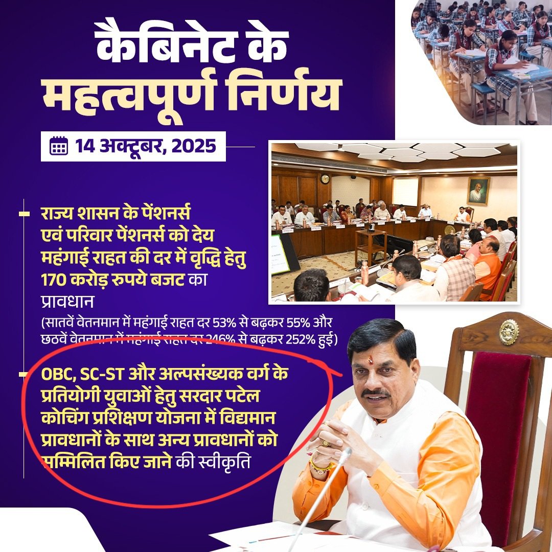 nshuklain's tweet image. बधाई हो भक्तगणों, MP में BJP सरकार की कैबिनेट के निर्णय अनुसार SC ST OBC और तो और मुसलमानों और ईसाइयों को भी लाभ मिलेगा लेकिन हिन्दू राजपूत बनिया ब्राह्मण को नहीं मिलेगा, शायद सरकार इन्हें अछूत मानती है, माने मुसलमानों और ईसाइयों सहित सभी को लाभ मिलेगा लेकिन हिन्दू सवर्णों को…