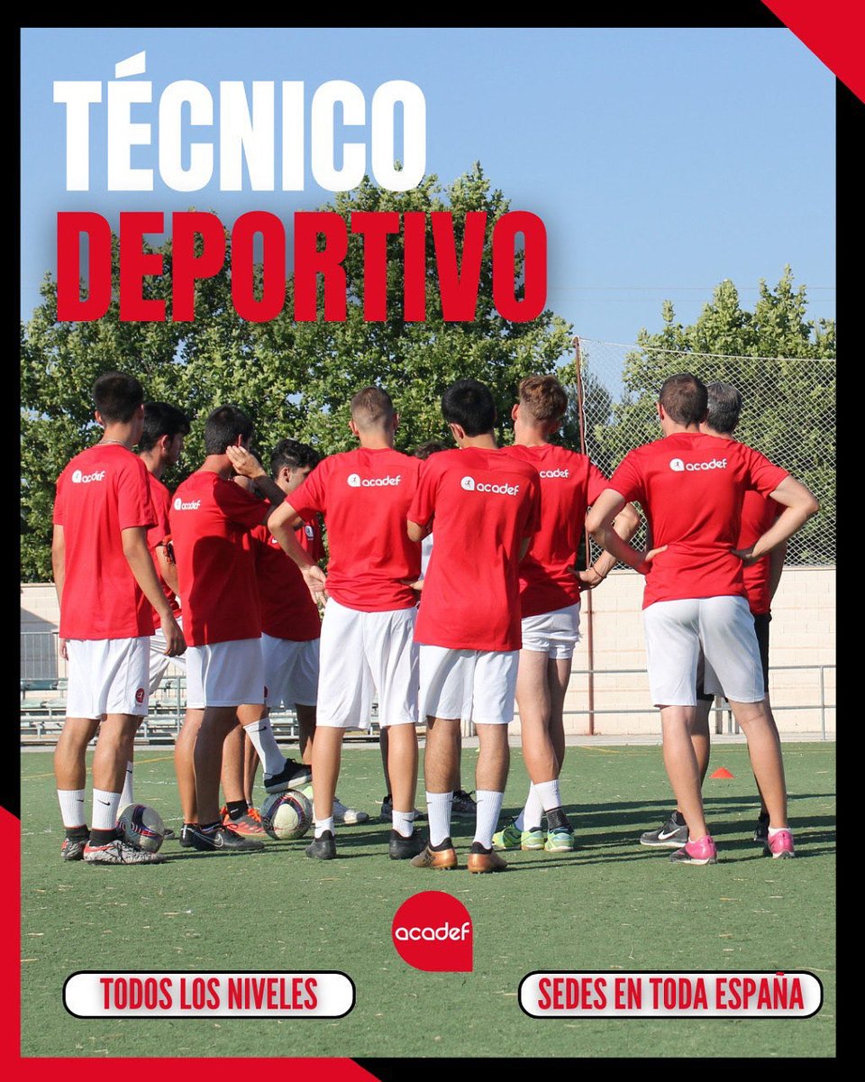 ⚽ ¡Últimos días para inscribirte! 🎓
¿Sueñas con dirigir tu propio equipo? ¿Te apasiona el fútbol y quieres hacerlo tu profesión?
Este es tu momento.
🎯 Curso de Entrenador de Fútbol – Edición [Mes/Año]

🎓 Modalidad: Semipresencial
🗓️ Inicio del curso: Octubre