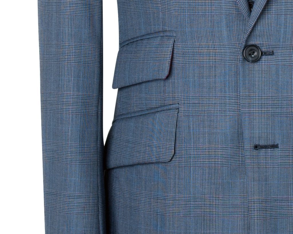 Why do some suits have fake pockets?