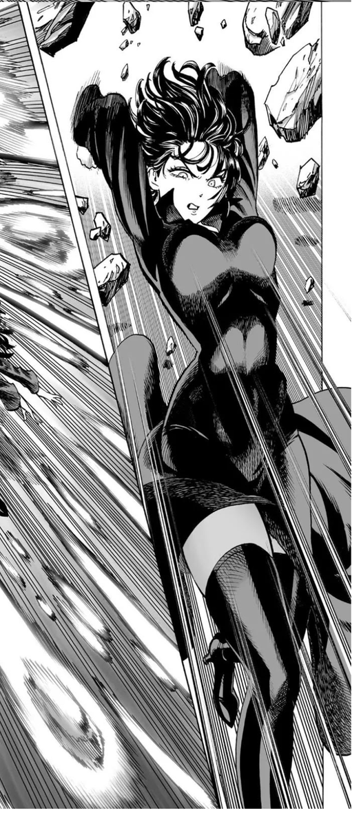 GeekyAmma's tweet image. #OnePunchMan #Chapter43 People accused Oda-san of gooning hard, but what is this Murata-san? Blizzard has got assets, is fiesty, tsundere and fight-at-first-sight, that's what I call perfect meet-cute. Saitama is a lucky bastard.