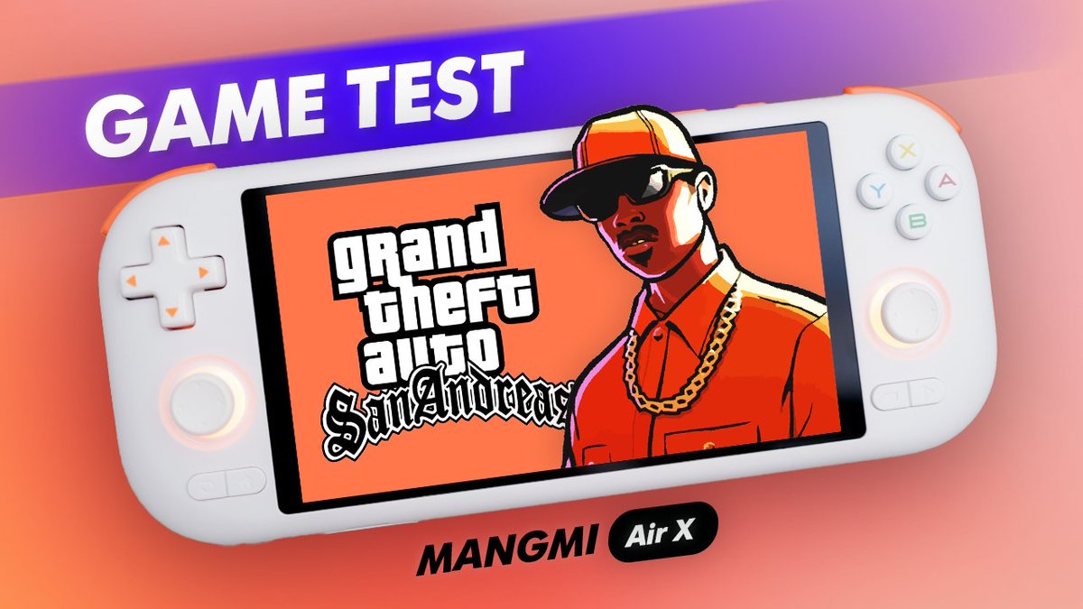 AlexBlogoodf's tweet image. MANGMI AIR X Game Test
youtu.be/uOki8nXR-1w

#mangmi #retrogaming #retrogames #mangmiairx #retroidpocket #retrogame #gameconsole #retrogamer #console #consolegaming #videogames #videogame #handheld #handheldgames #budgetgamer #gaming #games #r36s  @MANGMI_Official