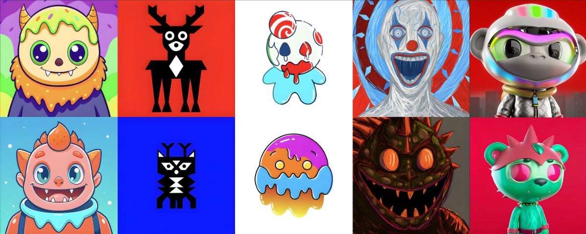 Discover a world of vibrant, joyful monsters! 👾
Each NFT is a unique explosion of color and character — made to make you smile.
Available now on [rarible.com/thecolorfulmon…]! 🌈🔥
#NFTdrop #DigitalArt #NFTartist
