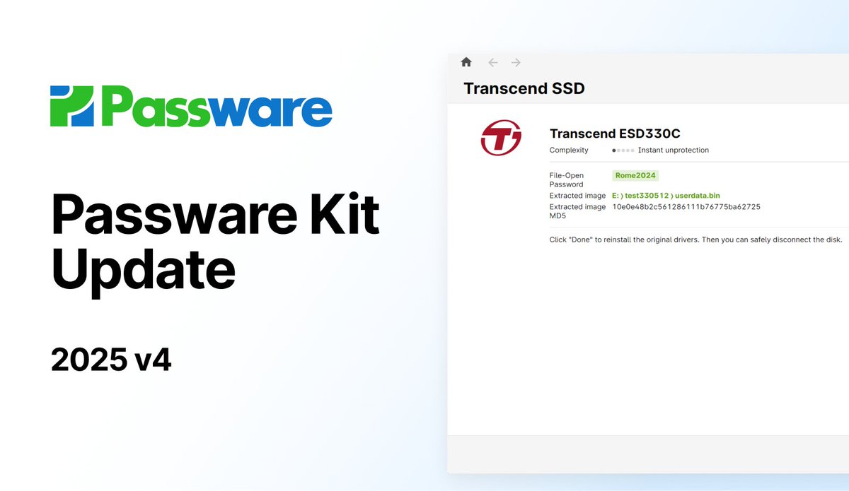 Passware tweet media