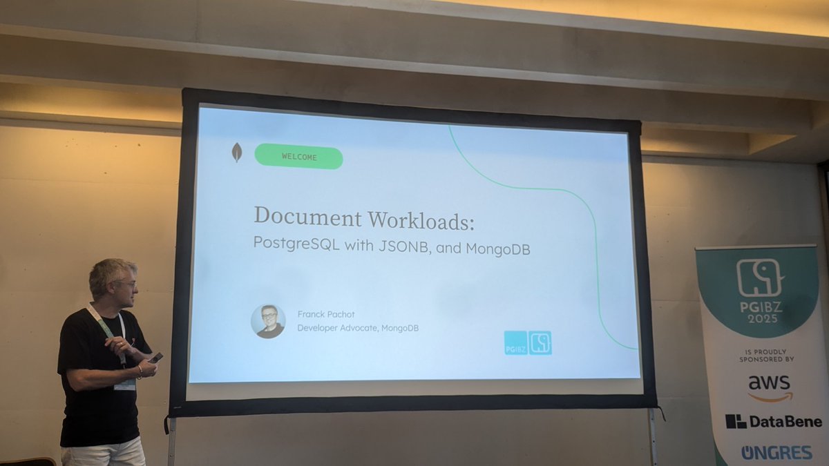 Postgres Ibiza 2025 tweet media