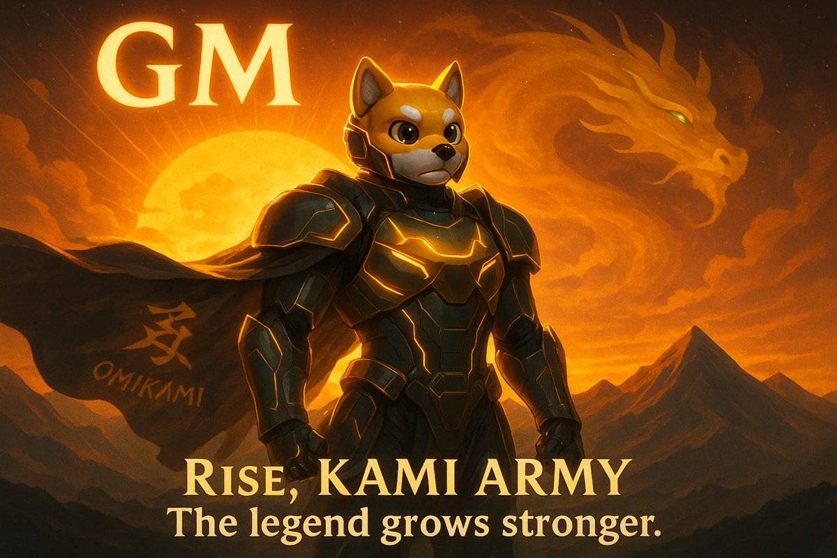 infy_wealth's tweet photo. 🚨🔥 KAMI ARMY, STAND UP! 🔥🚨
We are not just a community — WE ARE THE SIGNAL.
We are the WAKE-UP CALL to the BULL RUN MOMENT. 🐂🚀
While others sleep, WE BUILD.
While others doubt, WE DOMINATE.
📈 The future doesn’t wait — it listens to US.
#KamiArmy isn’t coming… WE’RE ALREADY HERE. 💥💪
#Crypto #BullRun #Web3 #KAMIxBULLRUN