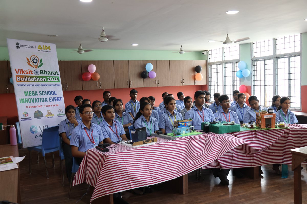 iamdmkrishna's tweet image. Proud that Krishna Vikash Residential School, Bargarh, was spotlighted among three schools from Odisha in the Viksit Bharat Buildathon 2025. I appreciate our students for actively participating and representing Krishna Vikash with pride.

#krishnavikash #kvgi