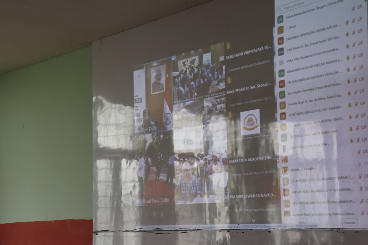 iamdmkrishna's tweet image. Proud that Krishna Vikash Residential School, Bargarh, was spotlighted among three schools from Odisha in the Viksit Bharat Buildathon 2025. I appreciate our students for actively participating and representing Krishna Vikash with pride.

#krishnavikash #kvgi