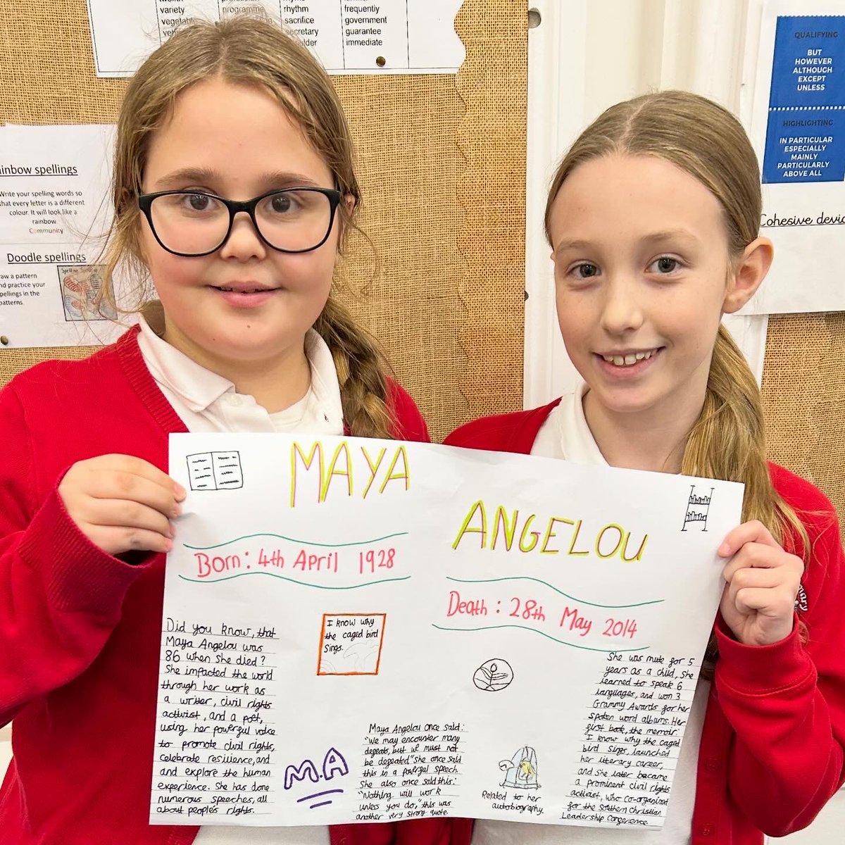 luckwellprimary's tweet photo. Our Shooting Star children have been celebrating Black History Month by learning about inspirational individuals who have helped shape history. They shared what they discovered by creating informative posters that highlight these remarkable lives. 🌟 #Luckwell @ExcaliburAT 🫶 https://t.co/W1JujWOXyb