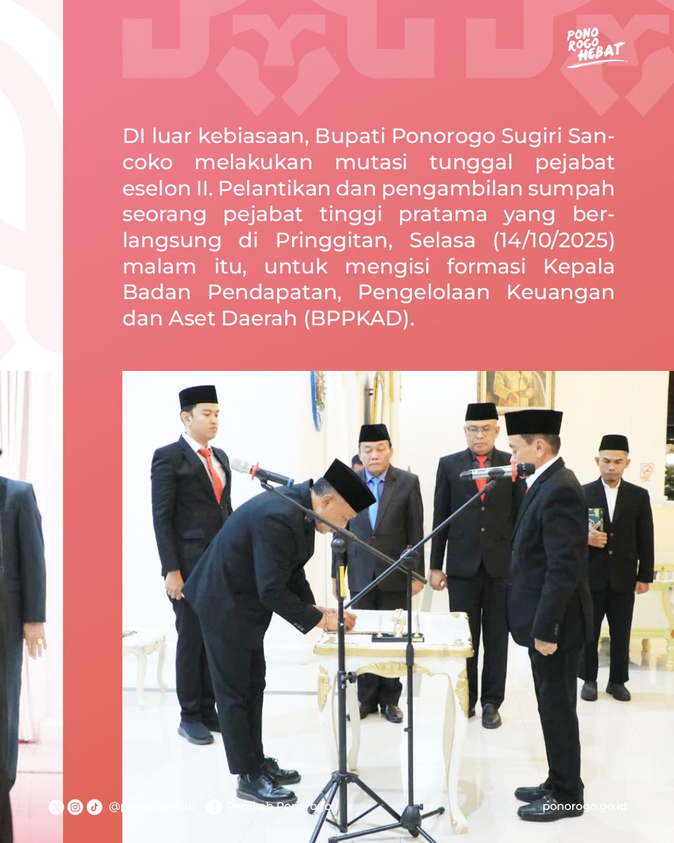 PonorogoKab's tweet image. “Kekuatan APBD berkurang banyak karena transfer ke daerah (TKD) berkurang,” kata Kang Giri.

Selengkapnya: ponorogo.go.id/2025/10/15/ant…

#ponorogoHEBAT #ponorogokab #bappeda #bapperida #asn