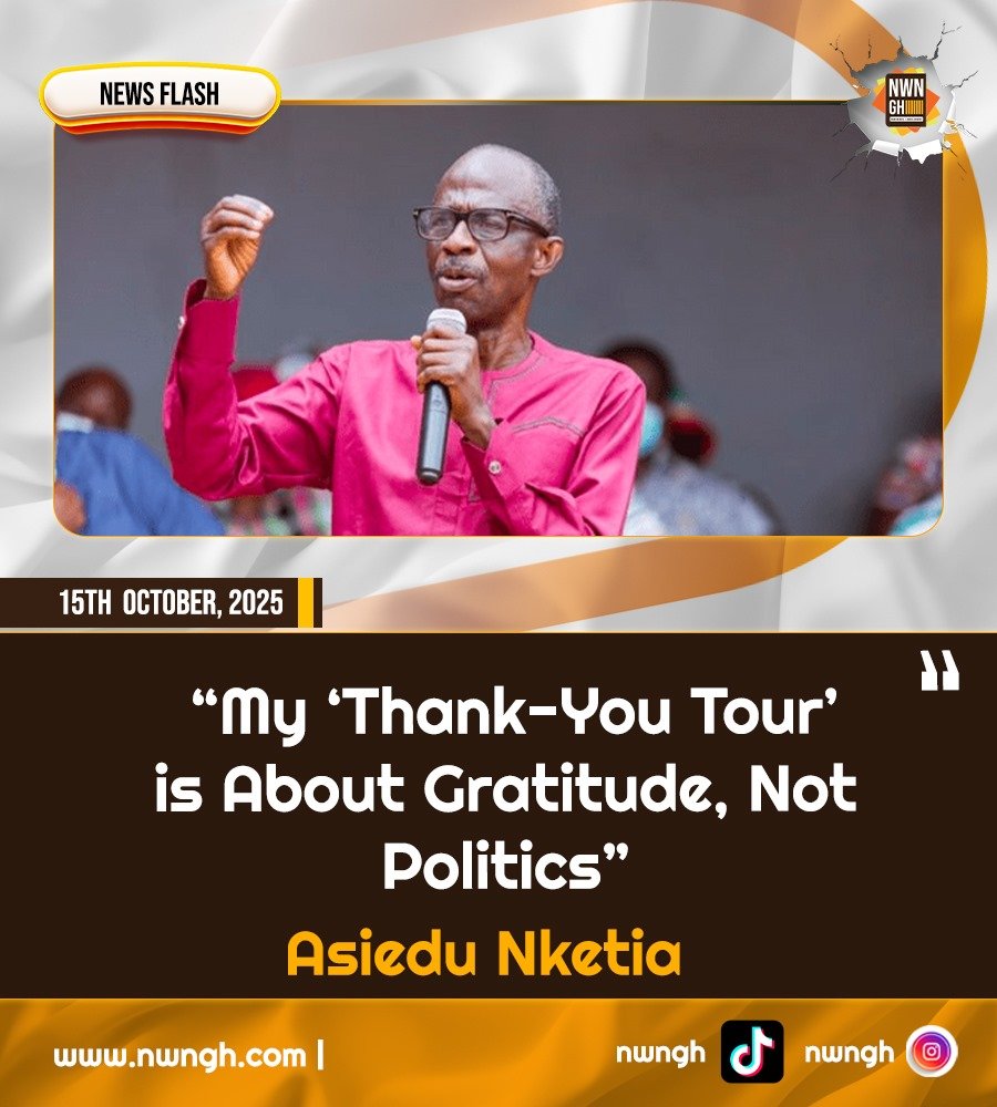 nwn_gh's tweet photo. Asiedu Nketia Says Tour Is About Gratitude, Not Politics https://t.co/BvFLuXGeQs https://t.co/QHBmVG9hR2
