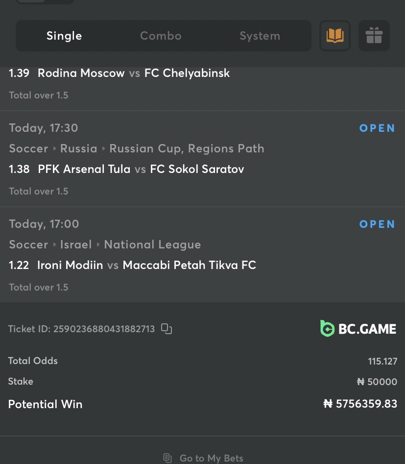 DavsmartMEDIA_1's tweet photo. 100 ODDS ON #BCgames
Possible over 1.5
CODE: 5DBF542
Donโt have and account yet register ๐
๐https://t.co/H52vklWruK
๐ฏ๐๐๐ฅ๐ฅโ
+18 / ๐
Stake Responsiblyโ
https://t.co/FzDd9Gtidb