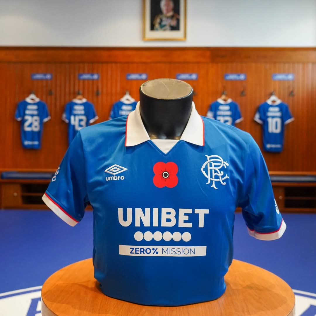 andrewbluebells's tweet photo. 🎖️ Today Rangers FC has launched a limited-edition poppy kit with a 10% charitable donation from each sale going in support of Poppyscotland.
https://t.co/fcwHAcROMR
#TrueBlueGiving https://t.co/R3HRxQH9JS