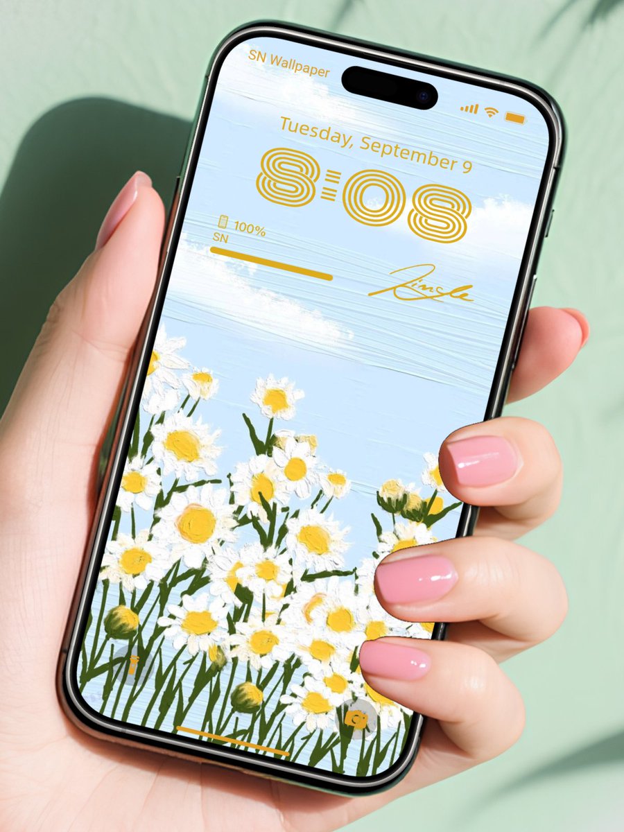 SnWalpaper4K's tweet image. 🌻Blooming beneath gentle skies.

#Wallpapers #iOS26