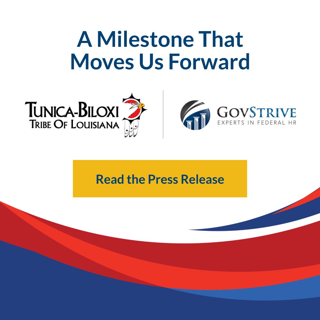 Today marks a milestone for GovStrive.

We’re proud to share that we’ve officially joined the Tunica-Biloxi Tribe of Louisiana’s family of enterprises, a partnership built on shared purpose, growth, and community impact.

Read more here:
govstrive.com/tbillc-acquisi…