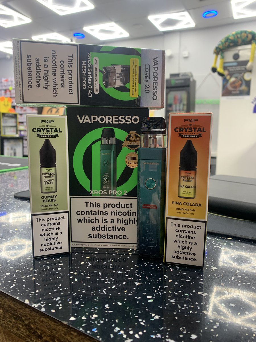 ivapelounge's tweet image. Brand NEW Vaporesso Xros pro 2
Now on sale in store make sure to come on down to 71 market street Droylsden to get yours today!!!

#vape  #ecig #vaping #quit-smoking #geekvape #vaporesso #voopoo #premiumeliquid #uwell #smoktech #ivapeloungedroylsden #manchestervape #droylsden