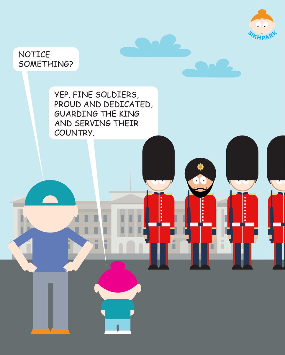 Saw a video of the Irish Guards marching in their bearskin hats 💂‍♂️… and then there’s one Sikh standing tall in his turban. Most of the Brits in the comments were super positive, calling out how British Sikhs are mad patriotic and serve the country like champs 🇬🇧💪.

Big respect