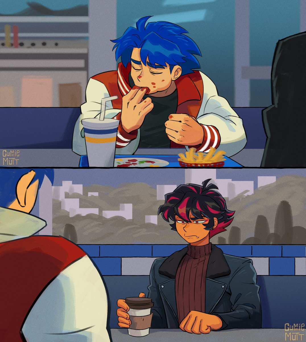 Bro you eat like this? 🌭💞
#sonadow