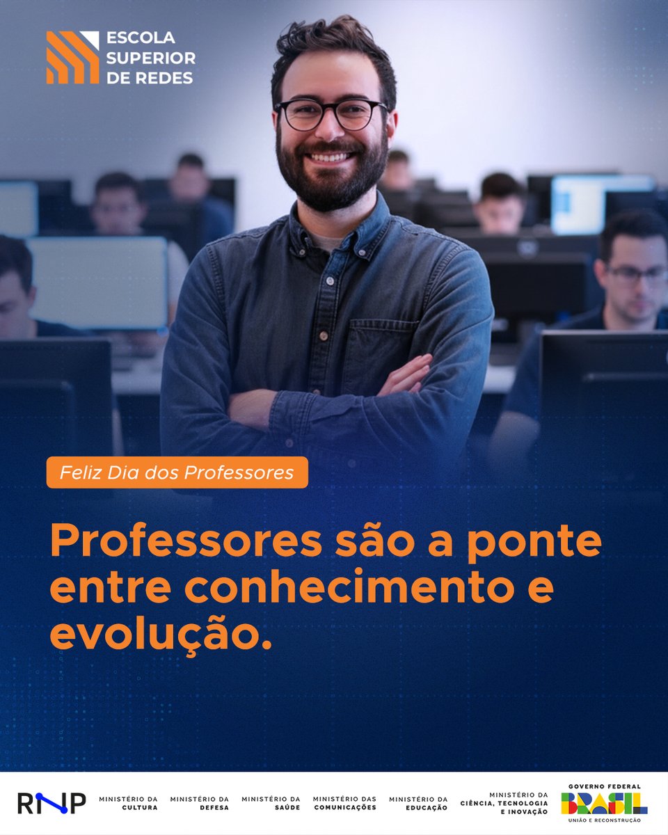 Ser professor é exercer uma das maiores responsabilidades da sociedade, a de formar pessoas. É ajudar a promover pensamento crítico, compartilhar experiências reais, orientar com sabedoria e gerar impacto que ultrapassa a sala de aula.

Feliz Dia dos Professores! 👩‍🏫👨‍🏫