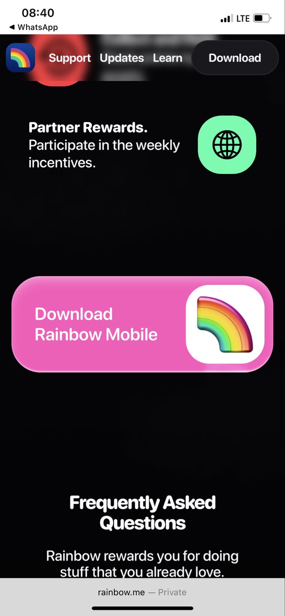 Ayam_alvin10's tweet image. every once in a while, a product drops that just feels good to use.
@rainbowdotme is that for wallets. 🌈
With its multi-chain tracking, smooth swaps, clean UI, it’s what the space needed
and now $RNBW is on the way.
built to reward users and fuel the next phase of rainbow.