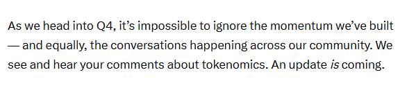 TelcoinKOL's tweet photo. HELLO FUDDERS YOU CAN CRAWL BACK IN THE TRENCHES SOON, THE $VRA TOKENOMICS UPDATE WILL COME IMMINENT!! https://t.co/jfZ9Ma1jiC