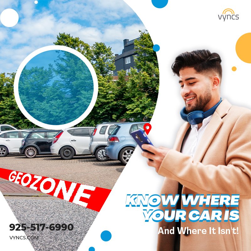 MyVyncs's tweet image. Worried about valet parking or your car being used without permission? Set up a #geozone and get an instant alert if your vehicle enters or leaves a designated area. Total control is in your hands with #Vyncs!

#CarProtection #ValetMode #CarSecurity #SmartFeatures #ConnectedLife