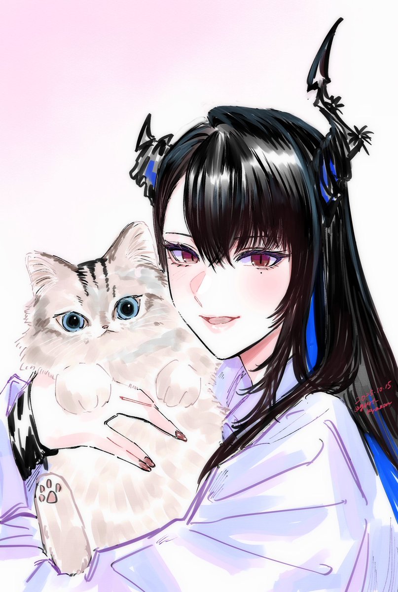 「あたしと猫に会いに来て！」🐈💙