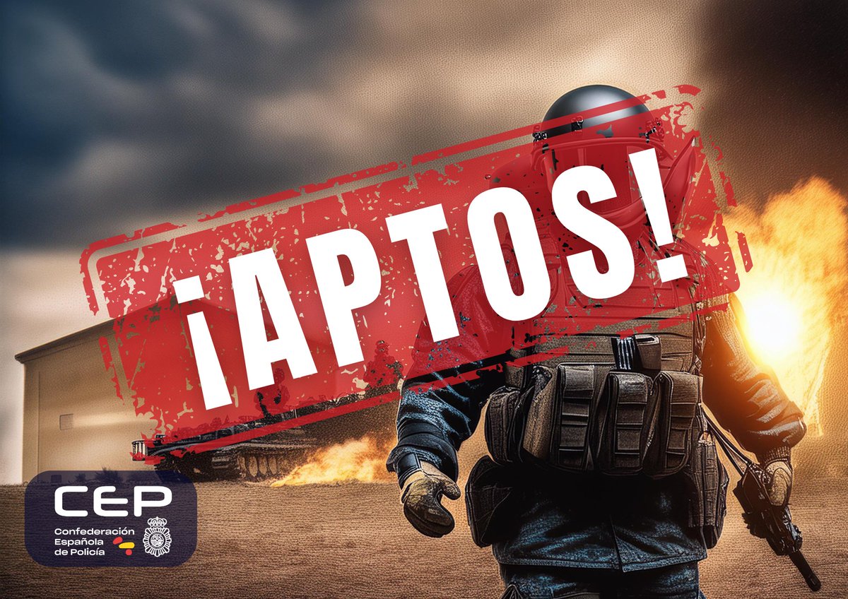 Publicadas las notas de acceso a TEDAX-NRBQ: el CEP vuelve a liderar. Tras nuestro curso de acceso, 15 aptos de 25 plazas. 2 de cada 3 próximos especialistas son afiliados a nuestro sindicato. Orgullo y compromiso. #TEDAX #NRBQ #CEP <a href="/cep_cepolicia/">CEP</a>