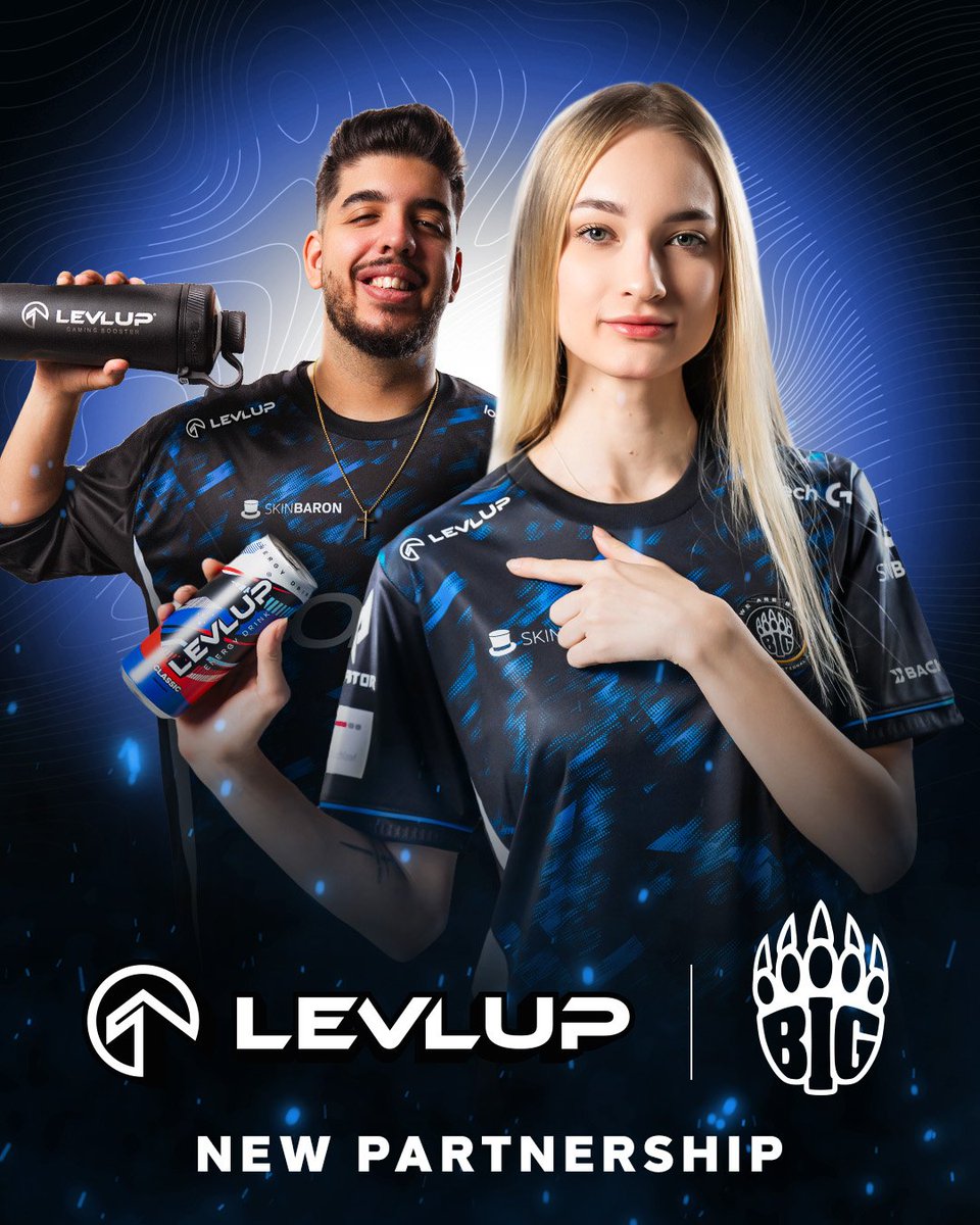 BIGCLANgg's tweet image. ᵂᴱᴿᴮᵁᴺᴳ
BIG goals need unlimited energy ⚡️
Please welcome @levlupde as our new energy drink partner!