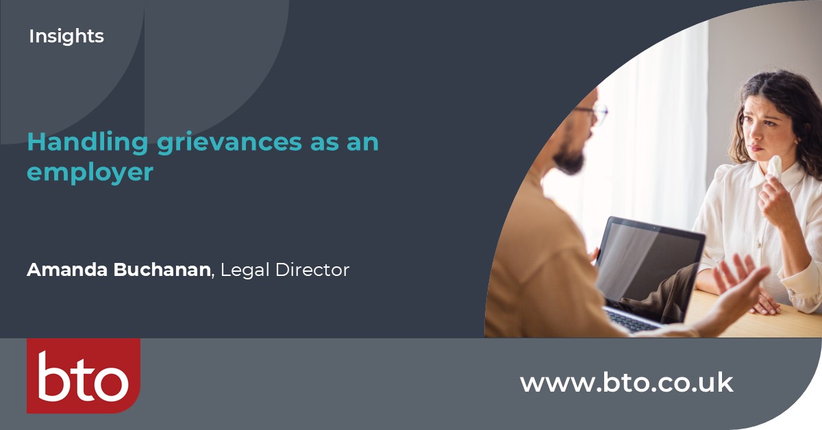 💬 A well-handled grievance can prevent disputes &amp; boost trust. Our new blog breaks down key steps for employers from confidentiality to appeals &amp; post-resignation issues. Read more here: ow.ly/JVjE50XbLEx #ukemplaw #workplacegrievances