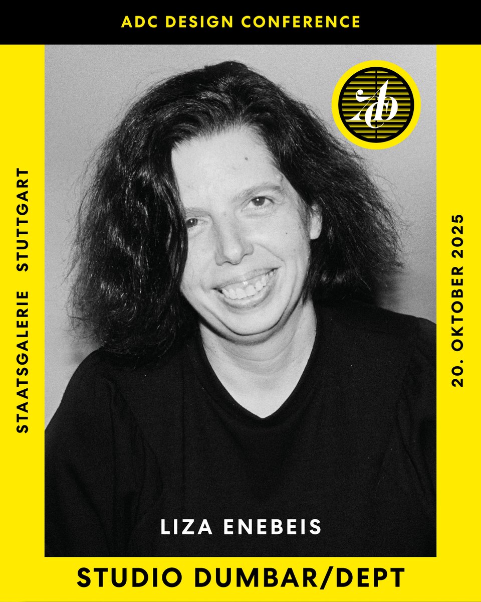 Join Liza Enebeis <a href="/LoveLiza/">Liza Enebeis</a>  next Monday 20th of October at the Art Directors Club (ADC) in Stuttgart.
adc.de/events/adc-des…

Liza will share all her questions and hopefully some answers ;)