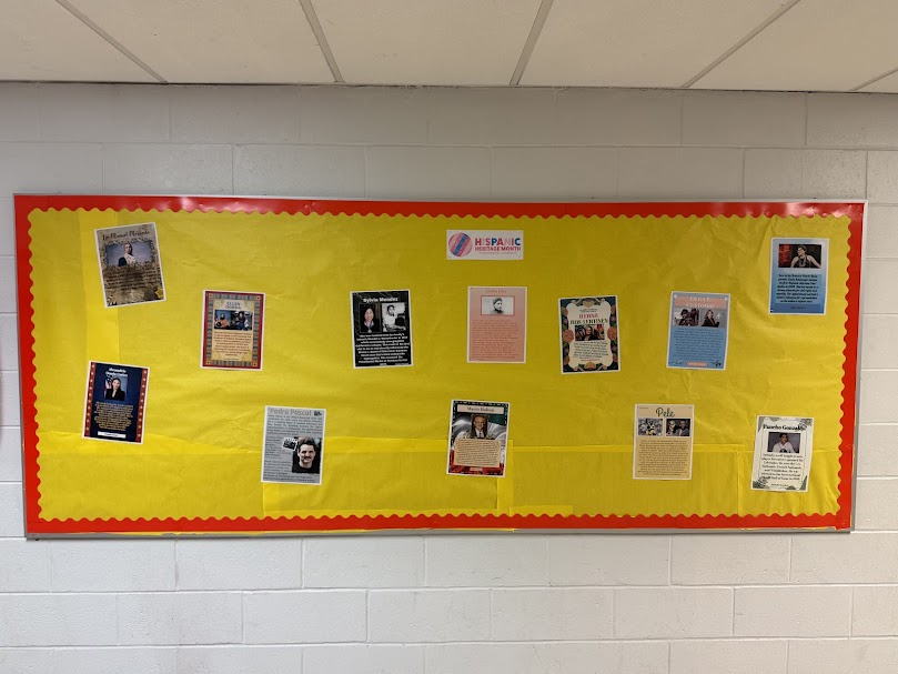 Rho Kappa Commemorated Hispanic Heritage Month with posters dedicated to influential figures from the Latin-American community.  Job well done.