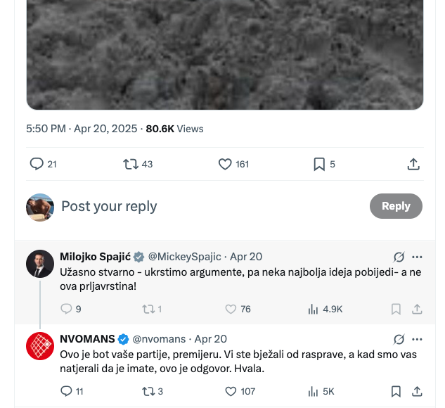 didileja's tweet image. zanimljivo juce kako Jelena Nedovic zajedno sa Pesom spocitava nekom nesto za botove :) 
Zaboravismo da je visoko rangirani clan Pes-a kroz, vrijedjao Vanju Calovic na najperfidniji nacin kroz svoj bot nalog!
Pa Alexandar Dragicevic je otkrio glavnog PES bota @sEminenencija27